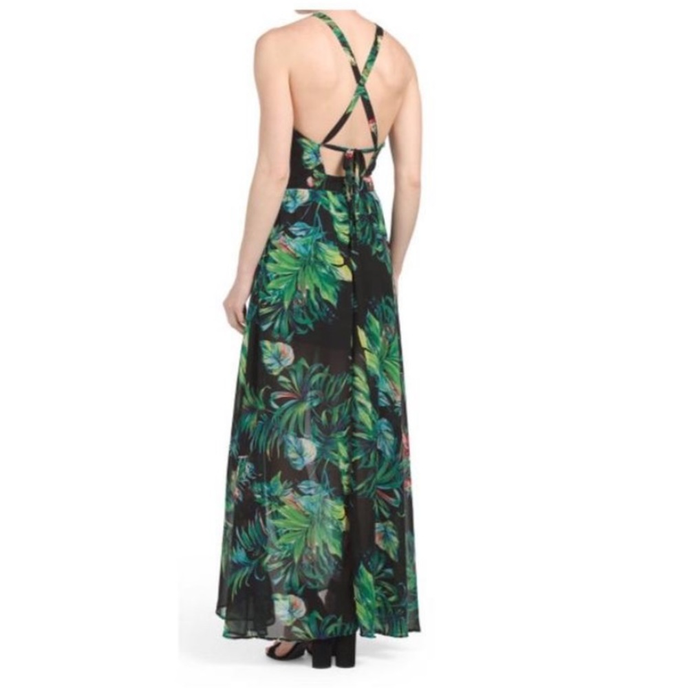 The Room Print Tropical Casual Maxi Dress - Picture 2 of 8